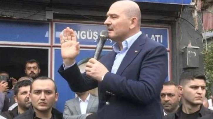 Bakan Soylu Diyarbakır'dan &uuml;st&uuml;ne basa basa s&ouml;yledi: İmkansız değil!