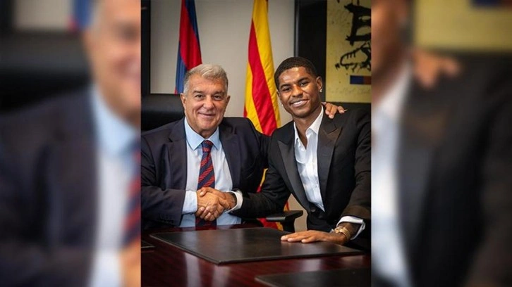 Barcelona, Marcus Rashford'u duyurdu