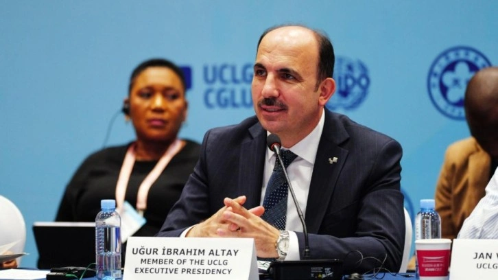 Başkan Altay UCLG Dünya Konseyi’nde Dünyaya seslendi: İsrail tazminat ödemeli