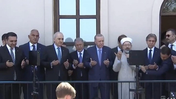 Başkan Erdoğan, İshak Ağa Camii açılışına katıldı