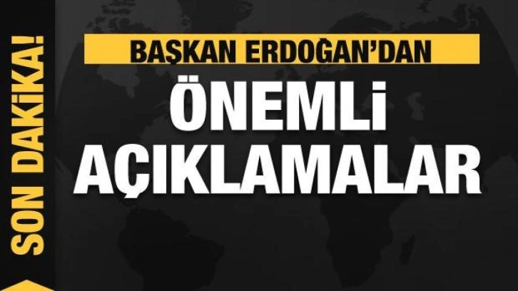 Başkan Erdoğan: Skandallarla &ouml;n&uuml;m&uuml;z&uuml; kesmeye &ccedil;alışıyorlar