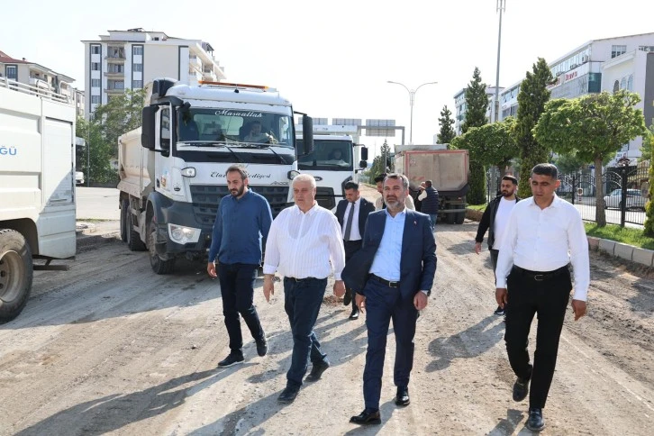 Başkan Şerifoğulları Bayramda da Sahada.