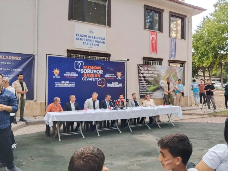 Başkan Şerifoğulları K&uuml;lt&uuml;r Mahallesi'nde Vatandaşlarla Buluştu: Talepler Anında Karşılık Buldu