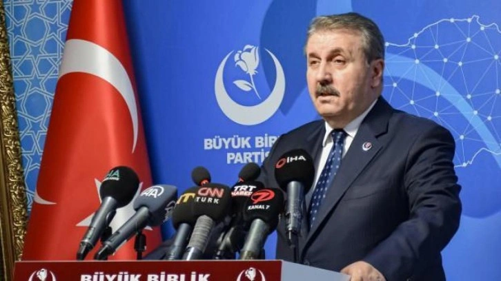 BBP Genel Başkanı Destici: Asgari hane ge&ccedil;im rakamı belirlensin, aradaki fark &ouml;densin