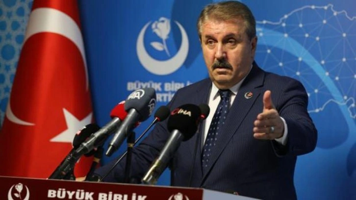 BBP Genel Başkanı Destici'den G&uuml;lşen'e tepki