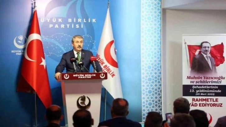BBP lideri Destici'den operasyona destek a&ccedil;ıklaması: Bu bir zaruret