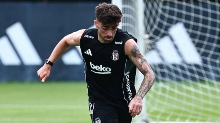 Beşiktaş'ın yeni transferi Jota Silva, ilk antrenmanına çıktı
