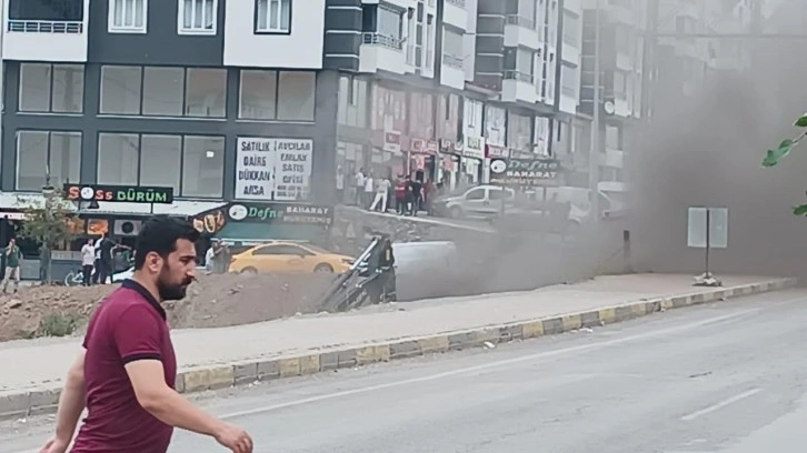 Bitlis’te doğal gaz hattında patlama