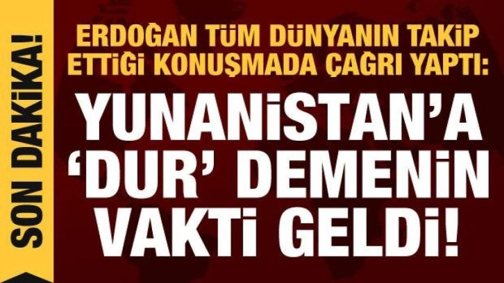 BM Genel Kurulu'nda konuşan Cumhurbaşkanı Erdoğan'dan &ccedil;ok kritik a&ccedil;ıklamalar