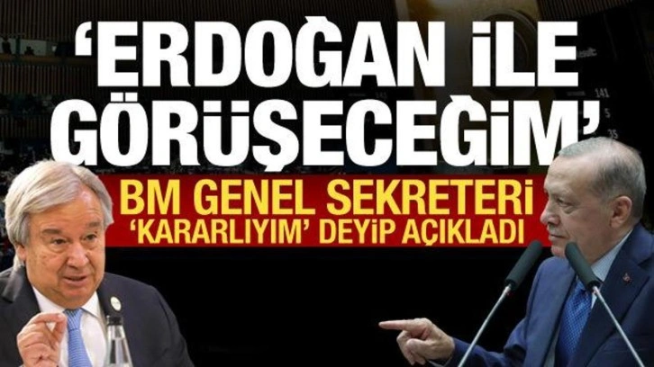 BM Genel Sekreteri'nden Tahıl Koridoru a&ccedil;ıklaması: Erdoğan'la g&ouml;r&uuml;şeceğim