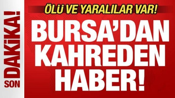 Bursa'dan kahreden haber! Yangına müdahaleye giden tanker devrildi! Ölü ve yaralılar var