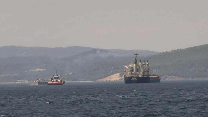 Çanakkale Boğazı'nda gemi arızası
