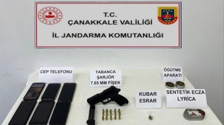 Çanakkale'de uyuşturucu operasyonu: 17 gözaltı