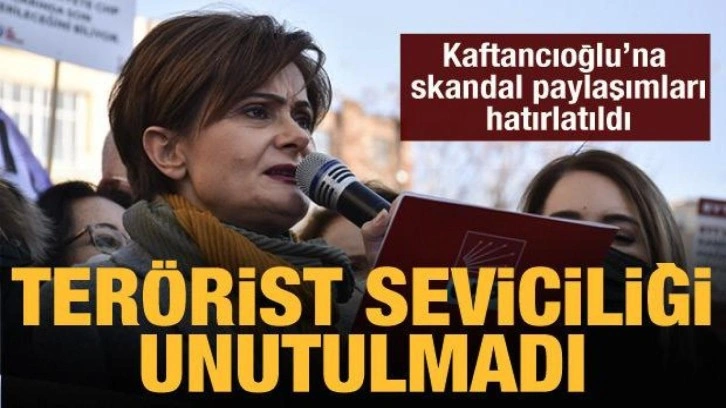 Canan Kaftancıoğlu'nun ter&ouml;rist sevici paylaşımları unutulmadı
