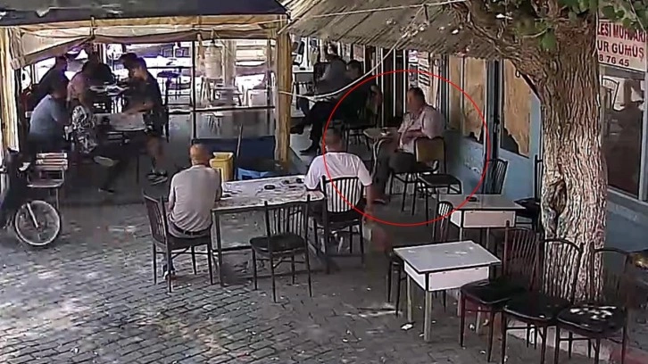 Çay ocağında oturan 3 çocuk babası adamın acı ölümü