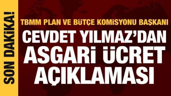 Cevdet Yılmaz'dan asgari &uuml;cret a&ccedil;ıklaması: H&uuml;k&uuml;metimiz enflasyona ezdirmez!