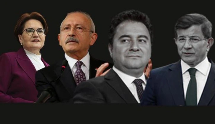 CHP, İYİ Parti, DEVA ve Gelecek Partisi'nde hesaplar şaştı: Havu&ccedil; ellerinde kaldı