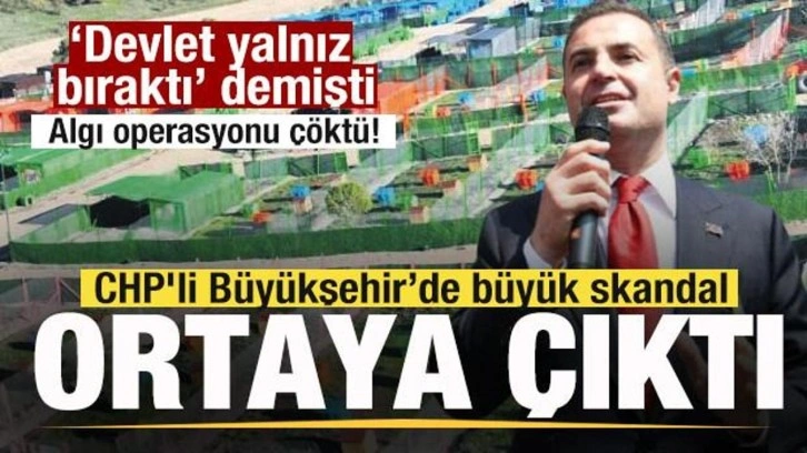 CHP’li belediyede büyük skandal ortaya çıktı! Algı operasyonu çöktü!