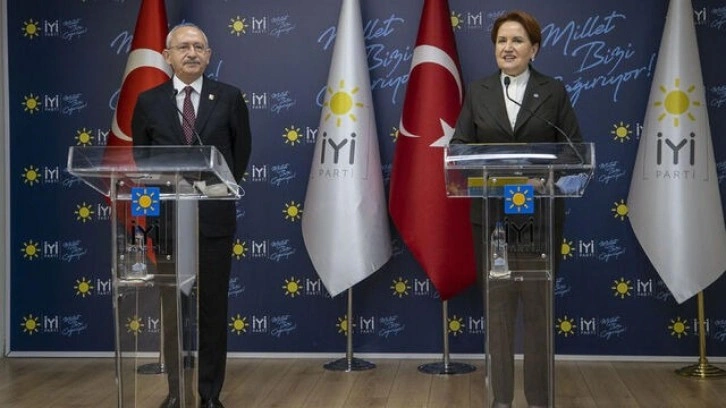 CHP lideri Kılı&ccedil;daroğlu, Akşener ile g&ouml;r&uuml;şt&uuml;