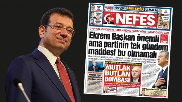 CHP medyasından Özel'e nota! "İmamoğlu'nu terk et"