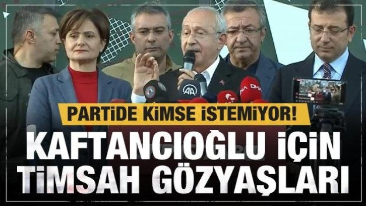 CHP'de Canan Kaftancıoğlu i&ccedil;in timsah g&ouml;zyaşları! &Ccedil;oğu istemiyor