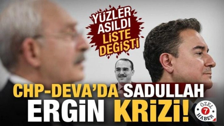 CHP'de Sadullah Ergin krizi! Hatay'dan &ccedil;ektiler, Ankara'ya iliştirdiler