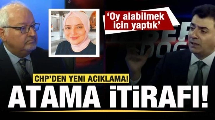 CHP'den yeni danışman a&ccedil;ıklaması: Oy alabilmek i&ccedil;in yaptık