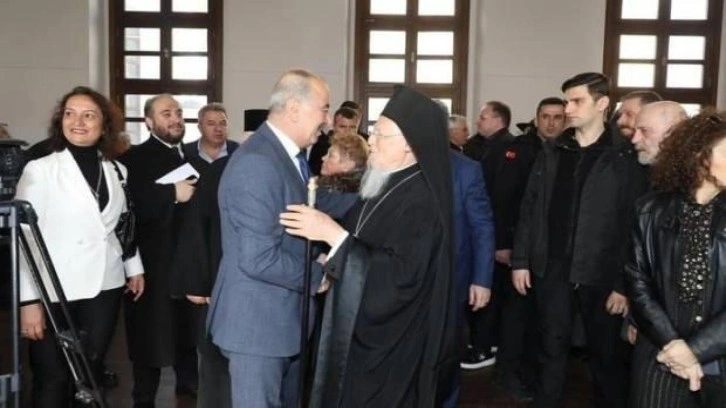 CHP'li Başkanın 'Bartholomeos' paylaşımı tepki &ccedil;ekti! 'T&uuml;rkiye'yi par&ccedil;alama
