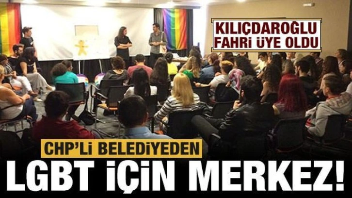 CHP'li Nil&uuml;fer Belediyesi LGBT i&ccedil;in &ouml;zel merkez kurdu!