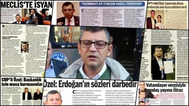 CHP&rsquo;li &Ouml;zel&rsquo;i FET&Ouml; medyası parlatmış