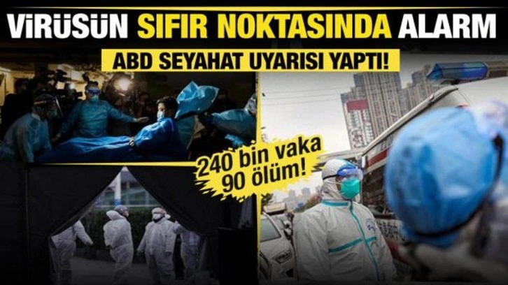 Çin’de ölümcül virüs alarmı! ABD’den seyahat uyarısı!