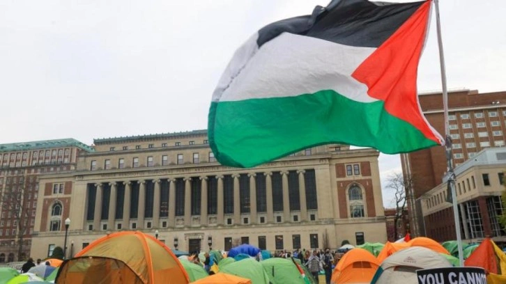 Columbia Üniversitesi’nde eğitime Filistin desteği engeli!