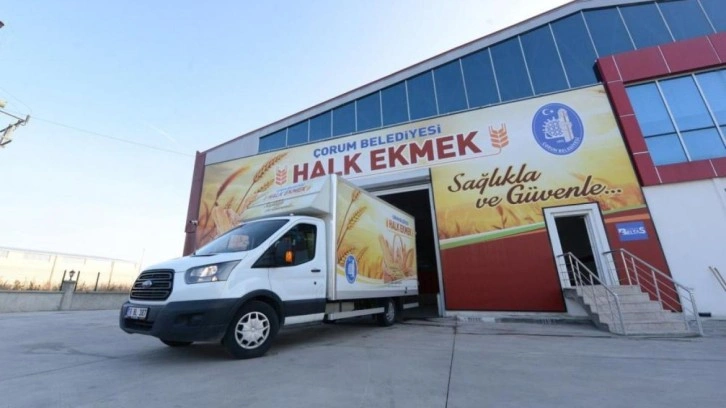 Çorum Halk Ekmek’te 210 gram ekmek 10 TL'ye satılacak