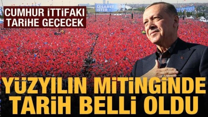 Cumhur İttifakı'nın İstanbul mitingi 7 Mayıs Pazar g&uuml;n&uuml; d&uuml;zenlenecek
