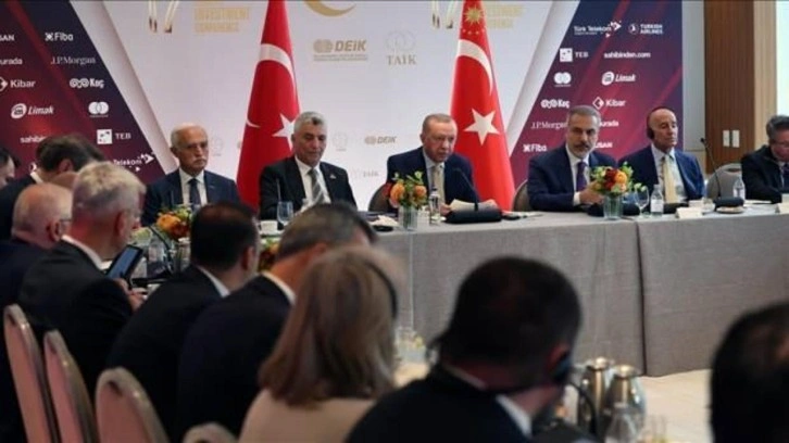 Cumhurbaşkanı Erdoğan ABD'de, Türk Yatırım Konferansı'na katıldı