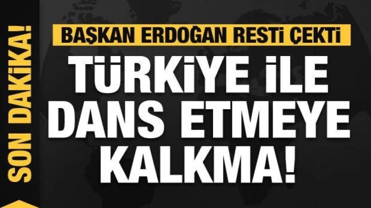 Cumhurbaşkanı Erdoğan a&ccedil;ıkladı: Yunanistan ile anlaşmamızı bozduk!