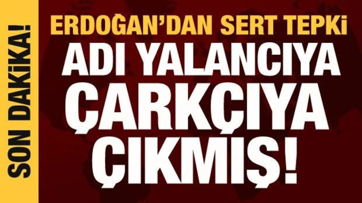 Cumhurbaşkanı Erdoğan: Adı yalancıya &ccedil;ıkmış birine g&uuml;venilmez!