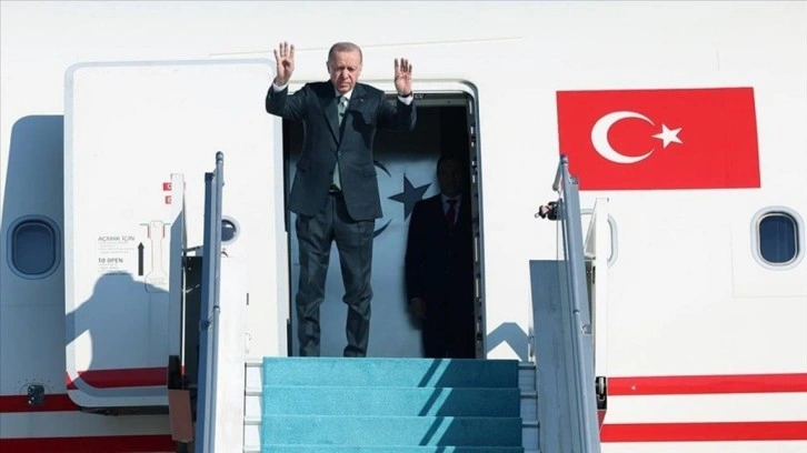 Cumhurbaşkanı Erdoğan Azerbaycan'da!