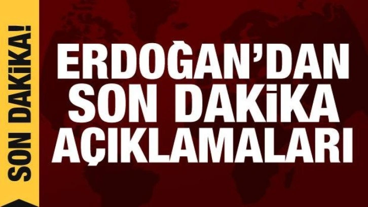 Cumhurbaşkanı Erdoğan: Bir başka &uuml;lke yok!