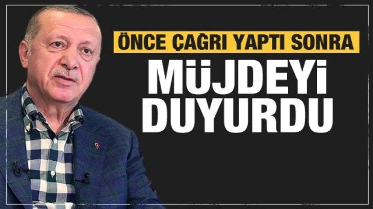 Cumhurbaşkanı Erdoğan &ccedil;ağrıda bulunarak '&Ouml;zel konut' m&uuml;jdesini duyurdu