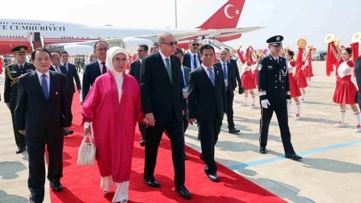 Cumhurbaşkanı Erdoğan, Çin'de: Küresel vicdan çağrısı yapacak