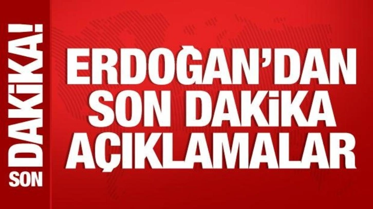 Cumhurbaşkanı Erdoğan'dan İstanbul'da İİT Zirvesi'nde önemli açıklamalar