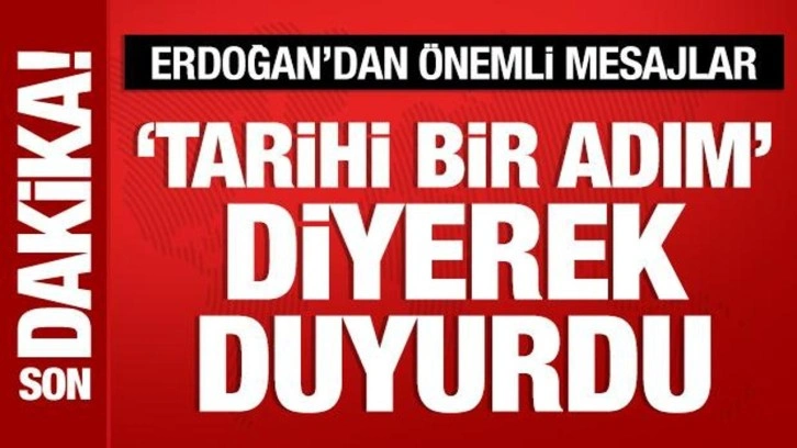 Cumhurbaşkanı Erdoğan’dan Kurban Bayramı mesajı