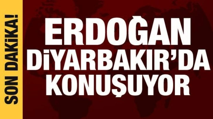 Cumhurbaşkanı Erdoğan deprem b&ouml;lgesinde konuşuyor
