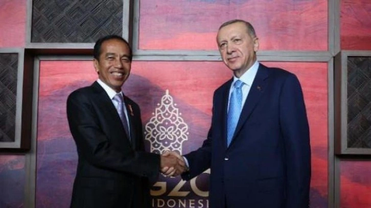Cumhurbaşkanı Erdoğan, Endonezya&rsquo;da! Widodo ile ilk g&ouml;r&uuml;şme