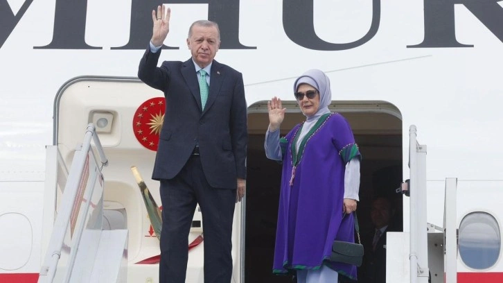 Cumhurbaşkanı Erdoğan, G20 Liderler Zirvesi i&ccedil;in Hindistan'a gitti