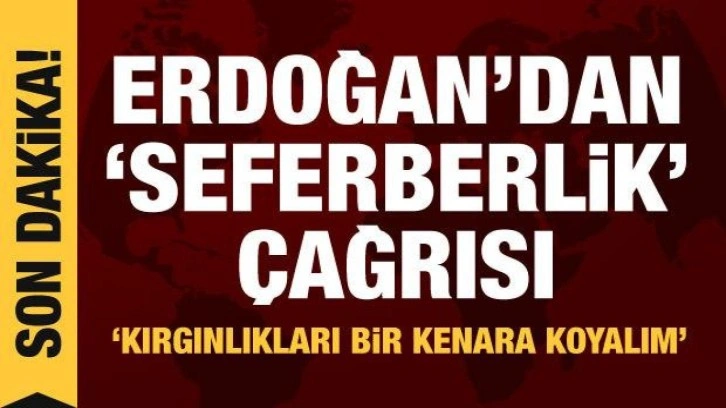 Cumhurbaşkanı Erdoğan g&ouml;reve başladı! T&uuml;rkiye Y&uuml;zyılı ve beraberlik vurgusu