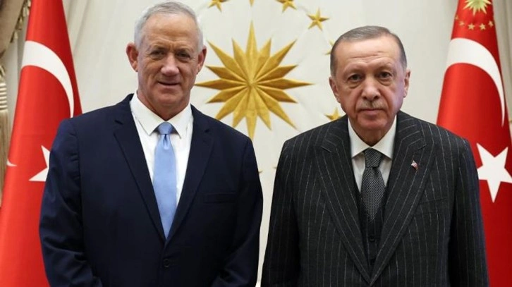 Cumhurbaşkanı Erdoğan ile g&ouml;r&uuml;şen İsrailli bakandan toplantıya damga vuran Hamas ve İran talebi