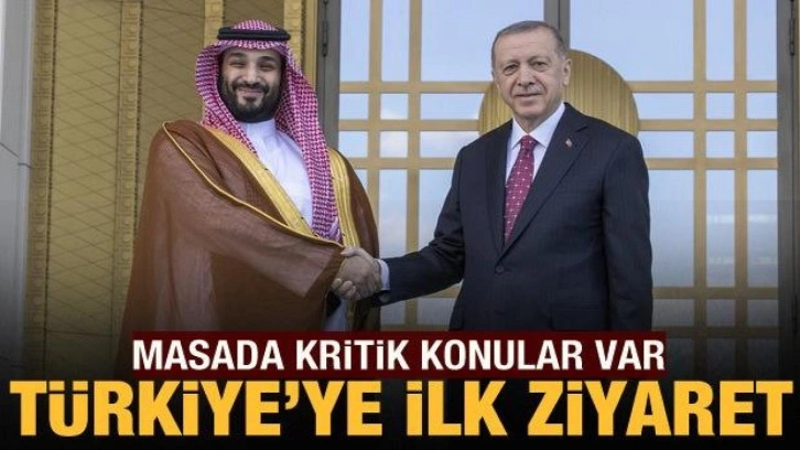 Cumhurbaşkanı Erdoğan ile Prens Selman'ın g&ouml;r&uuml;şmesi sona erdi