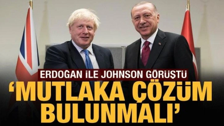 Cumhurbaşkanı Erdoğan, İngiltere Başbakanı Johnson ve Estonya Başbakanı Kallas ile g&ouml;r&uuml;şt&uuml;